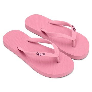 fipper 女款 Basic S 官方正品 夾腳拖 全天然橡膠/沙灘拖/人字拖 UK8 1雙  櫻花粉  26.7cm