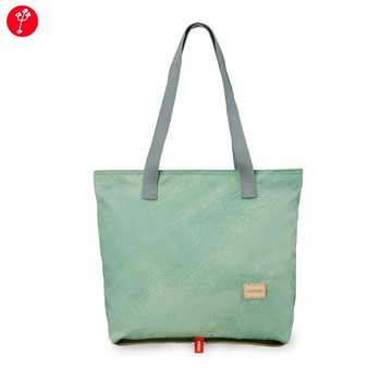 【satana】Soldier 折疊托特包/購物袋-躍金綠(SOS2855-323)