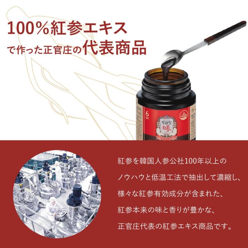 2個セット)正官庄 高麗人参 紅参精 濃縮液 100g ロイヤル-