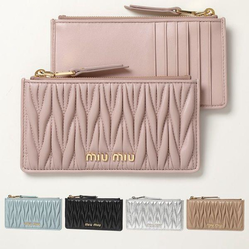 miumiu フラグメントケース マテラッセ ブラック - 小物