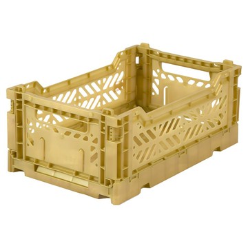 Ay kasa 土耳其折疊收納箱 180g  S(266 x 171 x 105mm)  礦石金  1個