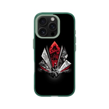 iPhone 16 Pro Clear 憂墨綠 - Assassin's Creed - Legacy Red