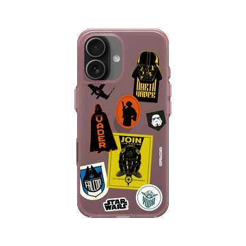 iPhone 17 Clear (相機按鈕) 晶醺玫 - 迪士尼-星際大戰 Star Wars - 星球大戰-貼紙系列