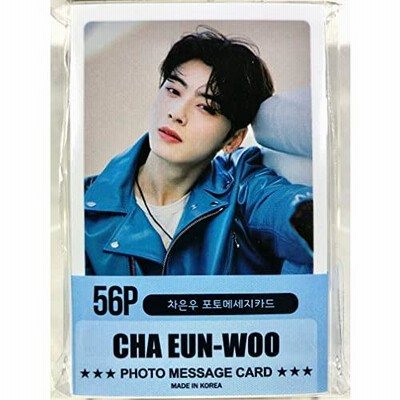 Cha Eun Woo チャ ウヌ - ASTRO アストロ グッズ ／ フォト メッセージカード 56枚セット [TradePlace K-POP  韓国製] | LINEブランドカタログ