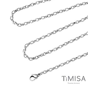 TiMISA《動感M》純鈦項鍊