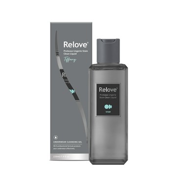 【Relove】私密衣物蛋白酵素去漬抗菌手洗精220ml(蒂芬妮藍)1瓶