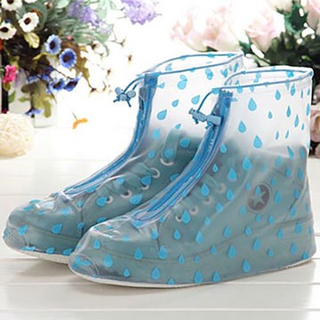 【挪威森林】高質感時尚加厚止滑防雨鞋套_優雅外出鞋子乾爽