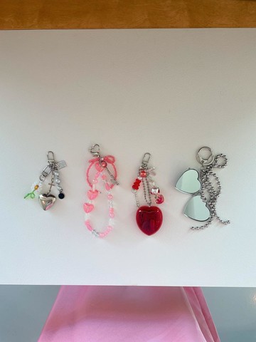 Handcrafted Korean Folklore Moon Fur Keyring