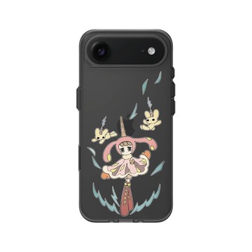 iPhone Air Clear (相機按鈕) 酷墨灰 - Contemporary Tokyo - 兔子角