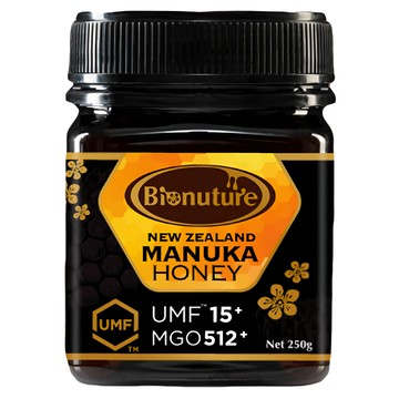 Bionuture大地之愛 麥蘆卡蜂蜜 UMF15+ 250g 1罐 紐西蘭進口