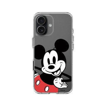 iPhone 17 Clear Case（相機按鈕） 透明 - 迪士尼-米奇 Mickey - Look at the camera-米奇