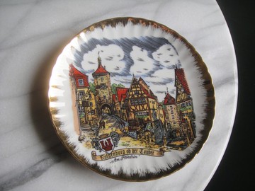 【老時光 OLD-TIME】早期二手歐洲陶瓷盤壁飾