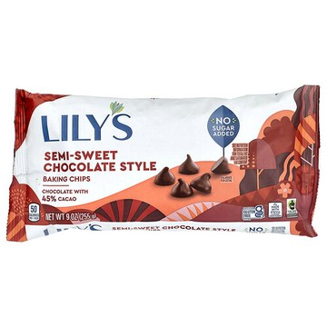 Lily's Sweets, 烘焙薯片，半甜型，9 盎司（255 克）