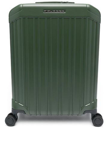 PIQUADRO - PQ-Light logo-lettering luggage - men - Polycarbonite - One Size - Green