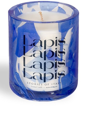 Stories of Italy - Lapis scented candle - unisex - Murano Glass - One Size - Blue