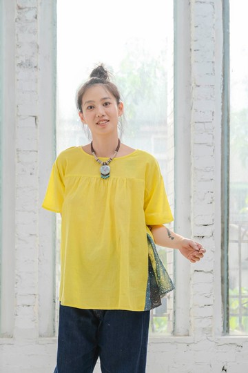 風之衣 卡迪 黃色