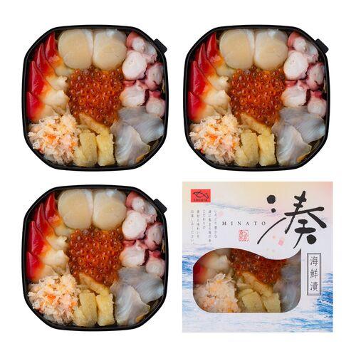 7種海鮮 松前漬 Bセット  (300g×4個)   送料無料(北海道・沖縄を除く)