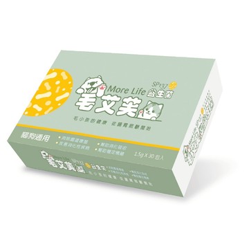 毛艾芙more life sp173益生菌 毛小孩的健康 從腸胃保健康開始