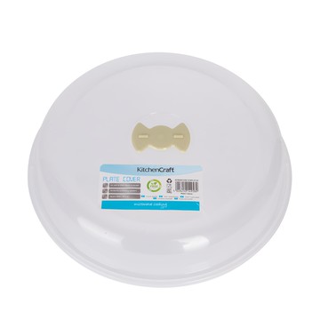 KitchenCraft 防噴微波蓋 圓  1個  29 x 29 x 6cm  透明色