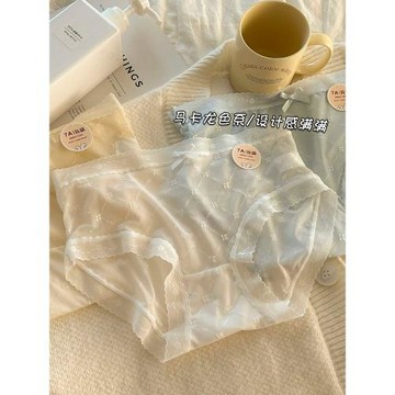 【5條】純欲內褲2026新款夏季薄款性感蕾絲花邊7A抗菌棉襠三角褲