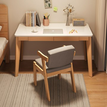 APP下單享點數9% 簡易書桌子家用臥室電腦桌學生學習寫字小戶型出租屋工作臺辦公桌