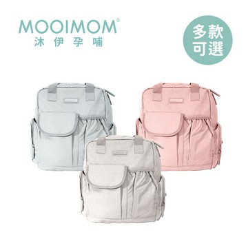 MOOIMOM 沐伊孕哺 幾何字母 2-Ways 防潑水 媽媽包 多款可選【YODEE優迪】