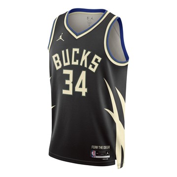 Air Jordan Dri-FIT NBA Giannis Antetokounmpo Swingman Jersey 'Black'