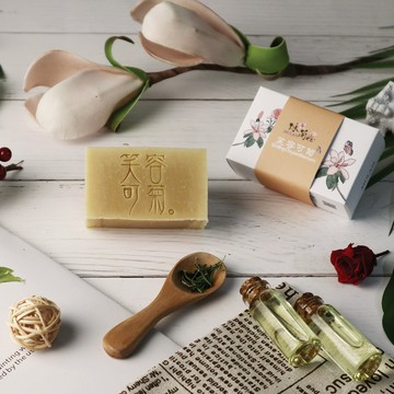 【MULAN沐蘭肥皂】笑容可菊皂(修護&舒緩)100g