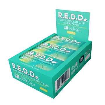 R.e.d.d. Superfood Energy Bar Mint Chocolate 12 Bars