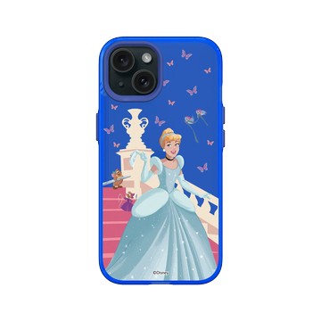 iPhone 15 Clear 激光藍 - 迪士尼-公主系列 Disney Princess - 迪士尼公主 - 灰姑娘