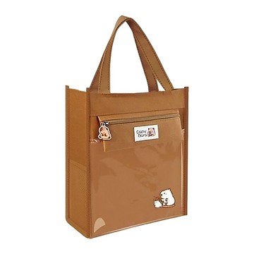 兒童用水豚室內鞋袋  325 x 280 x 100mm  棕色