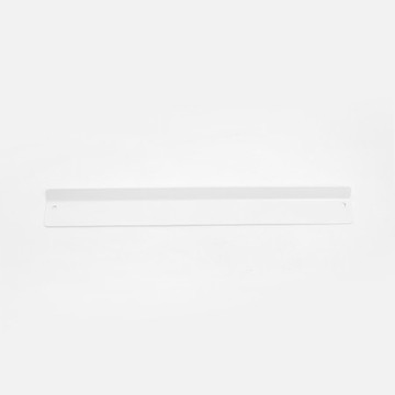 INK不鏽鋼烤漆壁掛掛桿30cm附免釘膠 白