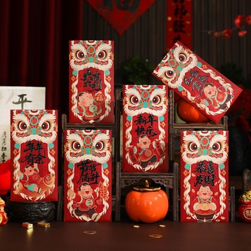 🔥臺灣出貨🔥2026马年新年压岁钱红包袋可爱春节创意新款儿童宝宝过年利是封