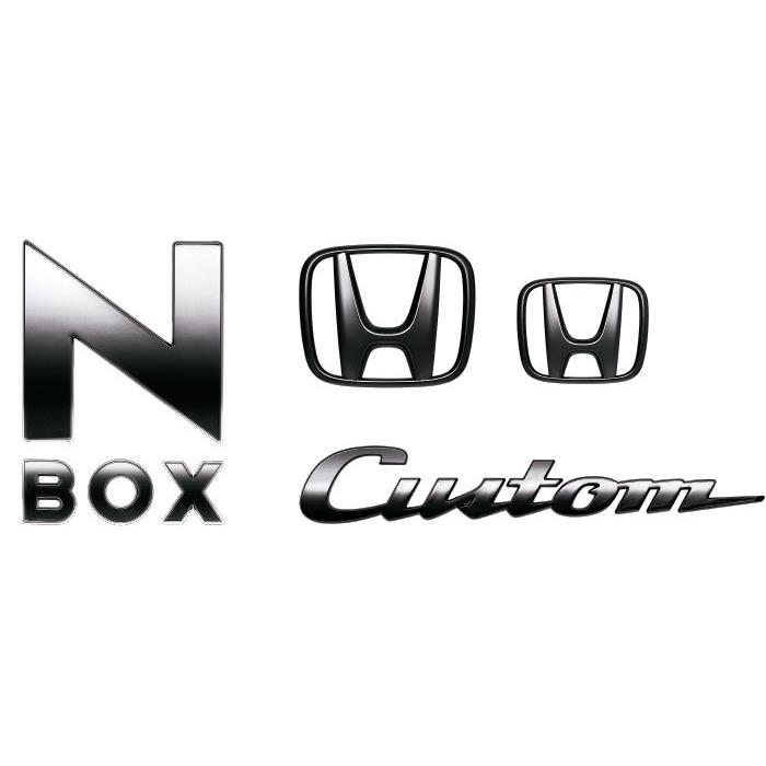 HONDA ホンダ 純正 ブラックエンブレム N-BOX Custom用 08F20-TTA-001C | ホンダ純正 NBOXカスタム  N-BOXカスタム JF3 JF4 エンブレム ロゴ 交換 | LINEブランドカタログ