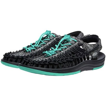 🔴感恩回饋🔴KEEN x ATMOS 男版 1027438 UNEEK 水陸兩用 護趾編織 涼鞋 (黑色/印花)