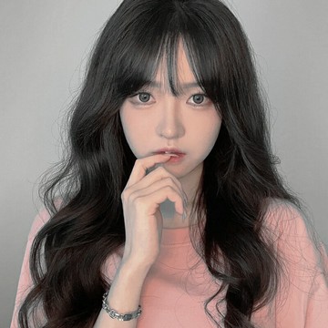 假發女長發自然逼真蓬松大波浪長卷發2022新款空氣劉海全頭套式