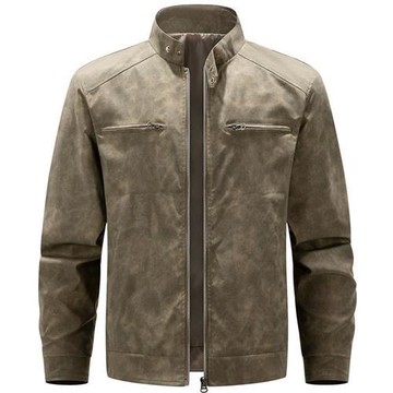 【巴黎精品】現貨+預購 美式飛行外套棒球外套立領薄外套秋冬夾克男裝-刷舊軍裝飛行男外套a1lz44