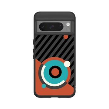 Pixel 8 Pro SolidSuit 黑 - NASA - Helix Nebula - Bauhaus Style