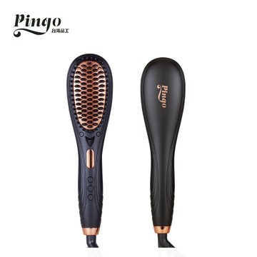 【Pingo台灣品工】 Royal K9｜4D負離子溫控直髮梳｜官方旗艦店