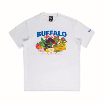 NEW ERA 男女 短袖上衣 HARVEST MERCH NEW ERA 白 NE14701212