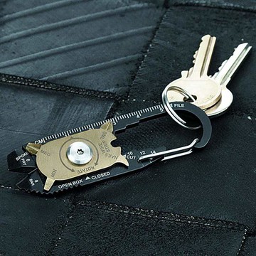 英國多功能20合1鑰匙圈工具組FIXR-吊卡版(TU200K)