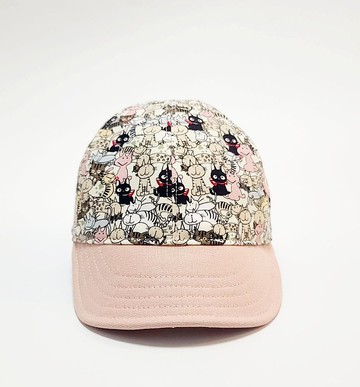 【HiGh MaLi】短簷棒球帽/老帽/kiki魔女黑貓/帽簷可翻#生日禮物