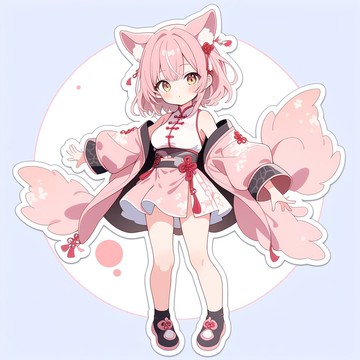 原創人物貼紙 No.410