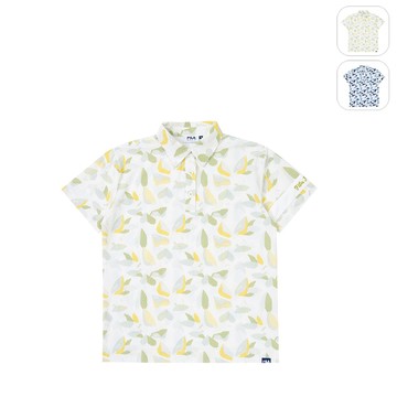 【FILA】女性 Golf 高爾夫 短袖POLO衫-白色 5POZ-2813-WT