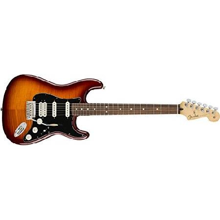 Fender エレキギター Player Stratocaster(R) HSS Plus Top, Pau Ferro Fingerboard, Tobacco Sunburst