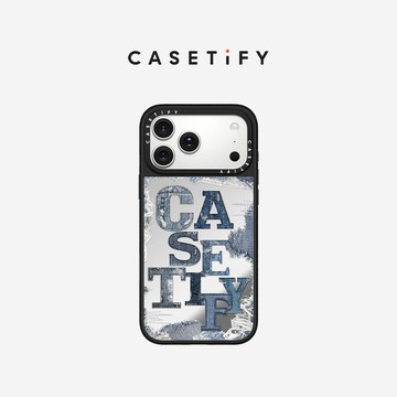 CASETiFY  丹寧宣言系列拼湊個性 iPhone 17/16/15/Air/ Pro/Pro Max手機保護殼