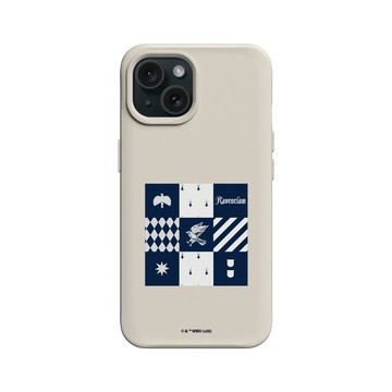 iPhone 15 SolidX 貝殼灰 - 哈利波特 Harry Potter - 學院盃系列：雷文克勞