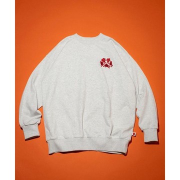 FREAK'S STORE 雙面擁抱心 刺繡 圓領衛衣