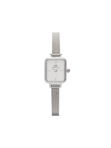 Daniel Wellington - Quadro Mini 14mm - women - stainless steel - One Size - White