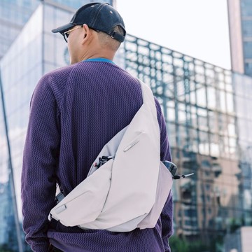 【 Radiant 】R2 魔換行動斜背包 - 三色選購 影格灰